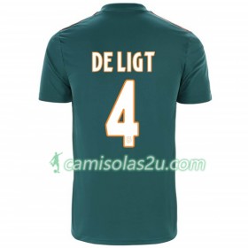 Camisolas de Futebol AFC Ajax Matthijs de Ligt 4 Equipamento Alternativa 2019/20 Manga Curta